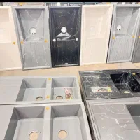 سینک سینگ گرانیت لگن چپ و لگن راست هود شیرالاتW156|مصالح و تجهیزات ساختمان|مشهد, محمدآباد|دیوار