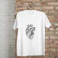 تیشرت طرح قلب