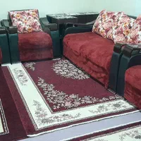 مبل راحتی هفت نفره|مبلمان خانگی و میز عسلی|کبودرآهنگ, |دیوار