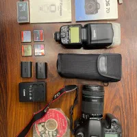 دوربین کانن Canon 7D Mark1 همراه با لنز ۱۸-۱۳۵