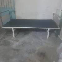 تخت چوب فلزی قفسه فلزی ام دی اف آهنی نوپان|کتابخانه، شلف، قفسه‌های دیواری|کلاله, |دیوار