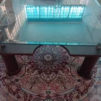میز شیشه ای پذیرایی