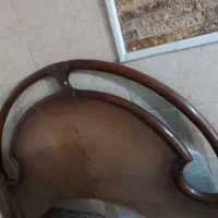 تخت دونفره کاملا سالم با تشک پنبه ای دست دوز|تخت و سرویس خواب|شهرکرد, |دیوار