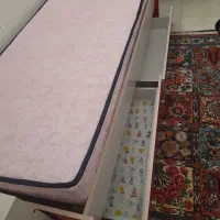 تخت نوجوان ام دی اف کاملا سالم|تخت و سرویس خواب|شهرکرد, |دیوار