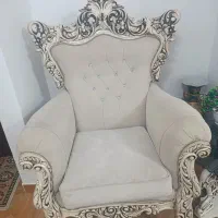 مبل راحتی سلطنتی راحت و زیبا