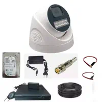 پک کامل دوربین مداربسته4عدد برندSONYHDباتمام لوازم