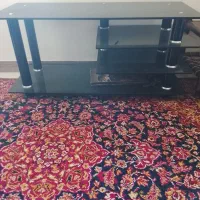 میز تلویزیون شیشه ای نو