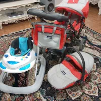 کالسکه روروئک کریر ساک و تاب در حد نو