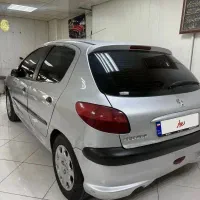 206 تیپ 2 ، مدل 1384 ، شاسی ها سالم