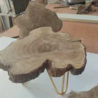 زیرگلدونی باچوب طبیعی و پایه های فلزی شیک و مقاوم|صنایع دستی و سایر لوازم تزئینی|بندر دیر, |دیوار