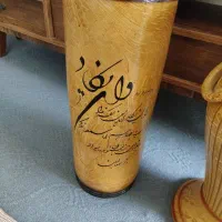 گلدان سفالی بزرگ دو عدد