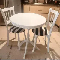 میز و صندلی نهار خوری ۳ ۲ نفره غذاخوری نهارخوری دو|میز و صندلی غذاخوری|فردیس, منظریه|دیوار