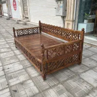 گره چینی تخت سنتی چوب روس