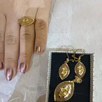 فروش نیم ست طلا 6 گرمی