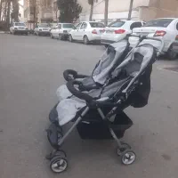 وسایل بچه گانه- کالکسه دوقلو- ماشین-موتور بچگانه