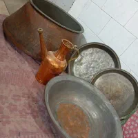 چندقلم لوازم مسی