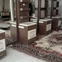 دکور آرایشگاه کم کار وتمامی باچوب ام دی اف کار شده