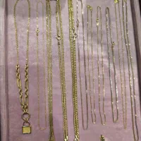 طلای نو و کارکرده  دستبند و آویز کم اجرت