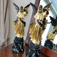 مجسمه دکوری ورق طلا
