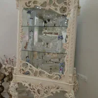 بوفه جنس درجه یک تمام چوب مناسب جهیزیه نو نو|بوفه، ویترین، کنسول|کرج, حصارک بالا|دیوار