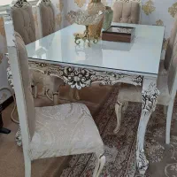 سرویس ناهار خوری 6نفره در حد نو