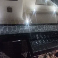میز مشکی مربع یک در یک با چهار تارعسلی|مبلمان خانگی و میز عسلی|تهران, منیریه|دیوار
