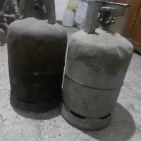 دو عدد کپسول گاز پر