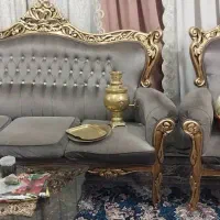 مبل استیل ۹ نفر|مبلمان خانگی و میز عسلی|قم, شاه سید علی|دیوار