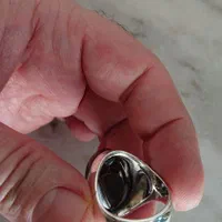 انگشتر نقره عقیق یمنی اصل|جواهرات|تهران, دستغیب|دیوار