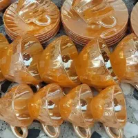 ۱۲عدد فنجون نعلبکی شیک و خاص و یه اردورخوری