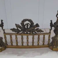 فروش گارد جلو شومینه برنزی