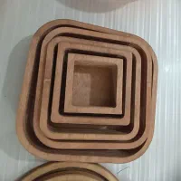 ظرف پذیرایی چوبی