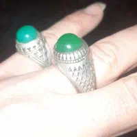 انگشتر نقره دست خوش دست و خوش رخ