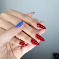 کاشت ناخن فقط 400|خدمات آرایشگری و زیبایی|خرمشهر, |دیوار