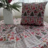 رومیزی ضدلک برای یلدا سفره دستمال دکوراتیو