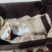 کریر و تخت نوزاد در حد نو|تخت و صندلی بچه|کرمانشاه, |دیوار