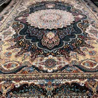 فرش ماشینی ۹ متری آریا مهر سرمه ای (فرش هنرمند)|فرش|تبریز, |دیوار