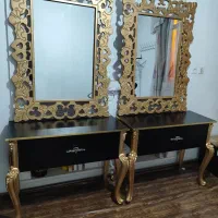 آینه وکنسول آرایشگاه