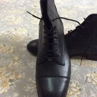 نیم بوت تمام چرم گاوی