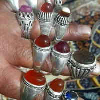 ساعت انگشتر عقیق