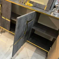 آیینه کنسول و میز تی وی|بوفه، ویترین، کنسول|هشتگرد, هشتگرد قدیم|دیوار