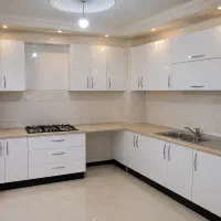 کابینت هایگلاس ۶ متری ارتفاع ۹۰ سه طبقه