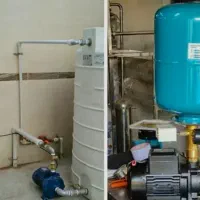 نصب پمپ آب لوله کشی ساختمان نصب فیلتر