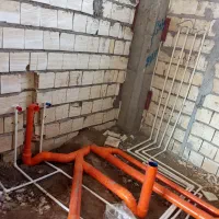 لوله کشی آب و فاضلاب ساختمان و پلی اتیلن