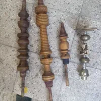 تنه قلیون چوبی ....شیشه و شلنگ هم هست