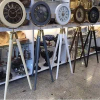 ساعت ایستاده ۳ پایه تلسکوپی * اثاث مارکت