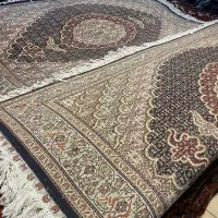 فرش دستبافت ماهی خوی سرمه ای
