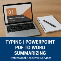 انجام تایپ و پاورپوینت دانشجویی  (تحویل فوری)