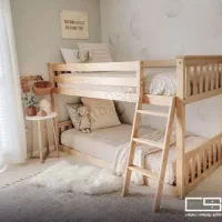 تخت های دو طبقه فلزی|تخت و سرویس خواب|اراک, |دیوار