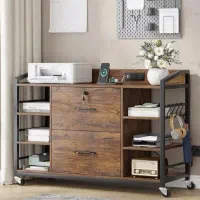 ترولی چرخ دار ترولی فایل کشو دار طبقه دار